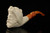 srv - Hercules Churchwarden Dual Stem Meerschaum Pipe with case M4735