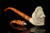 srv - Lion Churchwarden Dual Stem Meerschaum Pipe with case M4737