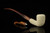 srv - Autograph Series Carved Dublin Churchwarden Dual Stem Meerschaum Pipe with case M4739