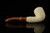 srv - Autograph Series Carved Dublin Churchwarden Dual Stem Meerschaum Pipe with case M4739