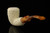 srv - Autograph Series Carved Dublin Churchwarden Dual Stem Meerschaum Pipe with case M4739