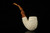srv - Freemasonry Churchwarden Dual Stem Meerschaum Pipe with case M4741