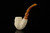 srv - Freemasonry Churchwarden Dual Stem Meerschaum Pipe with case M4741