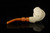 srv - Autograph Series Eagle's Claw Churchwarden Dual Stem Meerschaum Pipe with case M4744