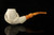 srv - Autograph Series Eagle's Claw Churchwarden Dual Stem Meerschaum Pipe with case M4744