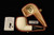 IMP Meerschaum Pipe - Nosewarmer Billiard - Hand Carved with custom case i2753