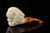 Tiger Block Meerschaum Pipe with pouch M4752