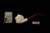 Lion Block Meerschaum Pipe with pouch M4753