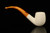srv - Bent Billiard Block Meerschaum Pipe with fitted case M4761