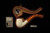 srv - Bent Billiard Block Meerschaum Pipe with fitted case M4761