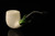 srv Premium - Designers Lattice Block Meerschaum Pipe with fitted case M4765
