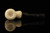 srv Premium - Carved Tomahawk Block Meerschaum Pipe with fitted case M4767