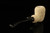 srv Premium - Carved Tomahawk Block Meerschaum Pipe with fitted case M4767