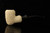 srv Premium - Carved Tomahawk Block Meerschaum Pipe with fitted case M4767