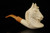 srv Premium - Horse Block Meerschaum Pipe with fitted case M4768