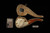 srv - Lion in Claw Block Meerschaum Pipe with fitted case M4771