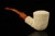 srv - Carved Dublin Block Meerschaum Pipe with fitted case M4774