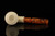 srv - Carved Dublin Block Meerschaum Pipe with fitted case M4774