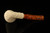 srv - Carved Dublin Block Meerschaum Pipe with fitted case M4774