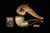 srv - Acorn Block Meerschaum Pipe by Kenan with fitted case M4779