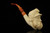 srv - French Soldier Block Meerschaum Pipe with fitted case M4780