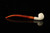 srv - Apple Churchwarden Block Meerschaum Pipe with fitted case M4785