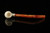 srv - Designers Lattice Churchwarden Block Meerschaum Pipe with fitted case M4786