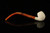 srv - Designers Lattice Churchwarden Block Meerschaum Pipe with fitted case M4786