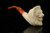 srv - Lion Churchwarden Dual Stem Meerschaum Pipe with case M4787