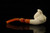 srv - Viking Churchwarden Dual Stem Meerschaum Pipe with case M4790