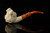 srv - Viking Churchwarden Dual Stem Meerschaum Pipe with case M4790