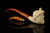 srv - Bacchus Churchwarden Dual Stem Meerschaum Pipe with case M4791