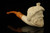 srv - Bacchus Churchwarden Dual Stem Meerschaum Pipe with case M4791
