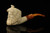 srv - Bacchus Churchwarden Dual Stem Meerschaum Pipe with case M4791