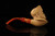 srv - Pirate of Caribbean Churchwarden by Kenan Dual Stem Meerschaum Pipe with case M4792