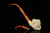 srv - Eagle's Claw Churchwarden Dual Stem Meerschaum Pipe with case M4793
