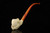 srv - Eagle's Claw Churchwarden Dual Stem Meerschaum Pipe with case M4793