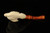 srv - Eagle's Claw Churchwarden Dual Stem Meerschaum Pipe with case M4793