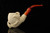 srv - Eagle's Claw Churchwarden Dual Stem Meerschaum Pipe with case M4793