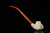srv - Eagle's Claw Churchwarden Dual Stem Meerschaum Pipe with case M4794