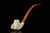 srv - Lattice Eagle's Claw Churchwarden Dual Stem Meerschaum Pipe with case M4795