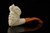 Santa Claus Block Meerschaum Pipe with pouch M4799