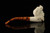 Santa Claus Block Meerschaum Pipe with pouch M4799