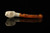 Santa Claus Block Meerschaum Pipe with pouch M4799