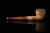 srv - Rusticated Acorn Straight Block Meerschaum Pipe with fitted case M4811