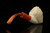 srv - Lion Block Meerschaum Pipe with fitted case M4812