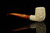 srv - Carved Billiard Block Meerschaum Pipe with fitted case M4814