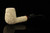 srv - Carved Billiard Block Meerschaum Pipe with fitted case M4815