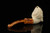 srv - Zeus Skull Block Meerschaum Pipe with fitted case M4817