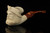srv - Autograph Series Viking Block Meerschaum Pipe with fitted case M4822